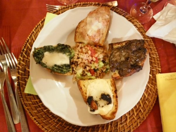 piatti tipici toscani Palazzo Bandino