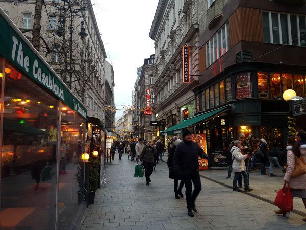 shopping a Budapest
