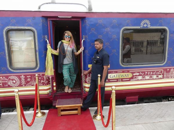India in treno Deccan Odissey