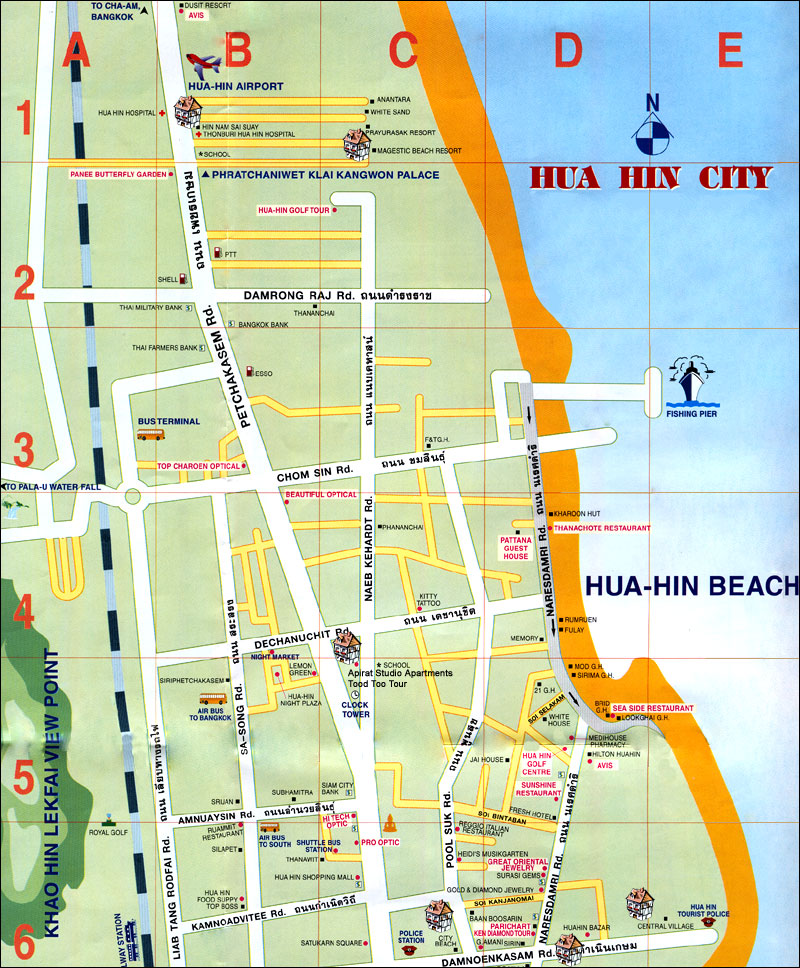 mappa Hua Hin