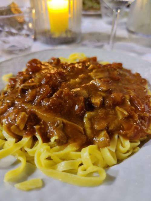 tagliatelle ai porcini