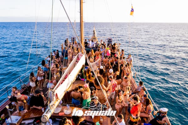 feste in barca Tenerife Lo Squalo