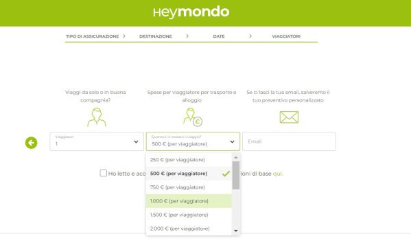 Experienced person comment Absorb Assicurazione annullamento viaggio Heymondo, come funziona?