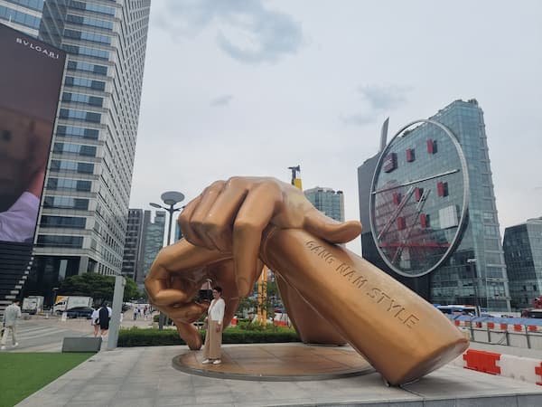 Statua Gangnam Style Seoul