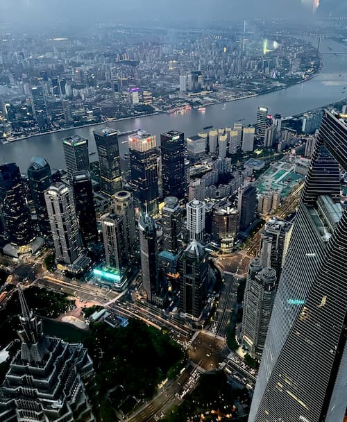 Top of Shanghai Tower