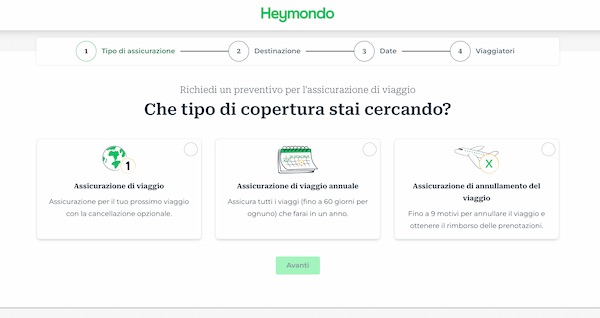 come fare preventivo heymondo