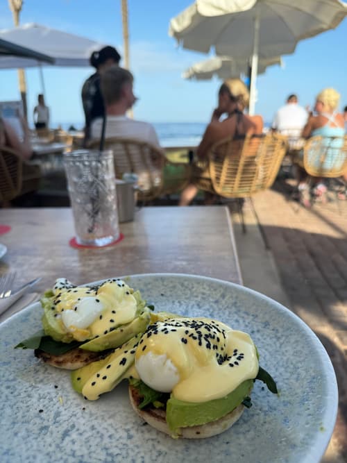 colazione vista mare a Tenerife