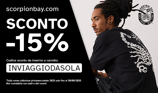 SCONTO 15% SCORPION BAY